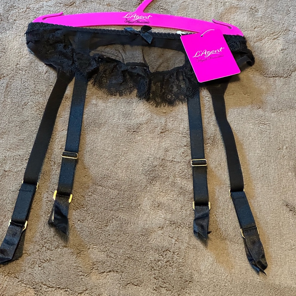L'AGENT By AGENT PROVOCATEUR Idalia suspender belt size S/2 - Picture 8 of 8